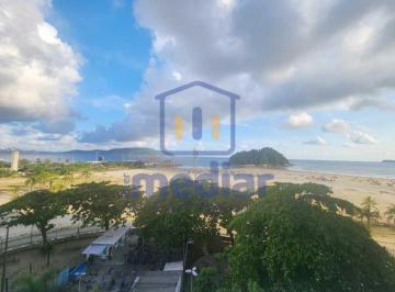 Apartamento · 95m² · 2 Quartos · 1 Vaga · Apartamento com varanda, vista panorâmica da orla, com 2 suítes, 1 vaga - José Menino - Santos-S
