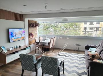1 · Apartamento reformado com 90 m², 3 quartos sendo 1 suíte à venda no bairro Pinheiros.
