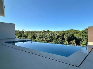 whatsapp-image-2026-05-25-at-12-48-391779741124829.jpeg · Casa Térrea Residencial Renaissance 3 Suítes Piscina Borda Infinita Vista Mata Estuda Permuta