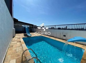 Apartamento · 469m² · 4 Quartos · 1 Vaga · Cobertura triplex - Locação mobiliado - Campo Grande - Santos