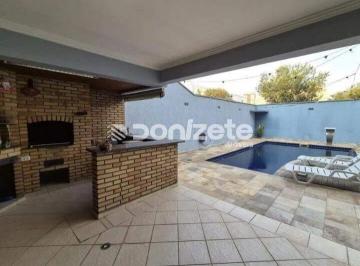 Casa · 536m² · 4 Quartos · 11 Vagas · Sobrado residencial para aluguel em Santo André (Vila Alzira) – 4 quartos, 3 suítes, piscina e churr