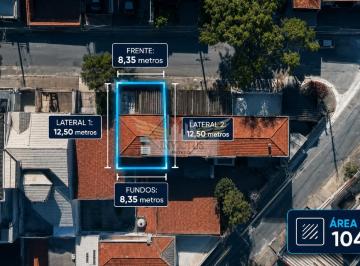 Casa · 117m² · 3 Quartos · 2 Vagas · Sobrado Residencial/Comercial com 3 Quartos à Venda, 117m² - Vila Floresta, Santo André/SP.