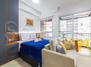 Apartamento · 29m² · 1 Quarto · Vila Mariana Studio Mobiliado 29m² Varanda Metrô Santa Cruz Paulista Nex One Sena Madureira