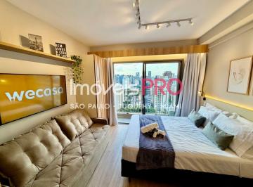 Apartamento · 24m² · 1 Quarto · Lindo Studio decorado e mobiliado no Itaim