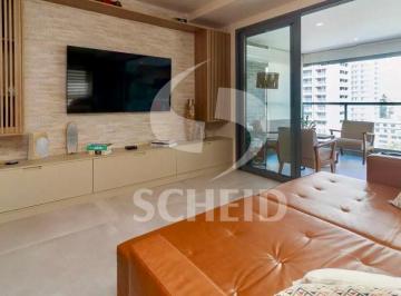 Apartamento · 141m² · 3 Quartos · 2 Vagas · Apartamento com 3 suites, semi mobiliado,  varanda gourmet, lazer completo, brooklin