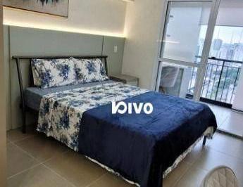 a2ee5fa69bd7a93c0a2452f69666a54b4d2c3799 · Apartamento com 1 dormitório mobiliado, 1 vaga,  para alugar, 29 m² por R$ 4.378/mês - Vila Mariana 