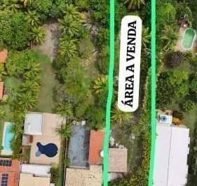 08ba414ba66401d87994797a1f9a4dd1bda3b14c · Terreno à venda, 1000 m² por R$ 1.300.000,00 - Guarajuba - Camaçari/BA
