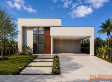 Casa · 192m² · 3 Quartos · 2 Vagas · Casa térrea nova em condomínio fechado em Canasvieiras