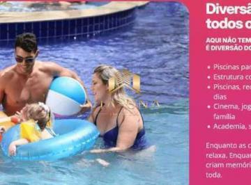 Comercial · 52m² · DIÁRIA APARTAMENTO HOTEL RESORT OLÍMPIA - ATÉ 6 PESSOAS DATAS PROGRAMADAS
