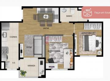 Apartamento · 53m² · 2 Quartos · 1 Vaga · Apartamento para venda em Jardim Carolina de 53.00m² com 2 Quartos e 1 Garagem