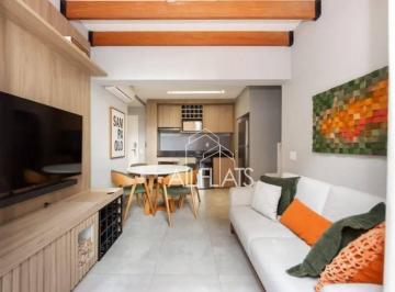 Sala integrada · Apartamento Duplex com 2 quartos à venda, 75 m² - Pinheiros - São Paulo/SP
