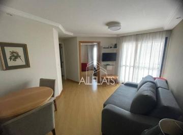 Sala · Apartamento com 2 quartos para alugar, 56 m² - Moema - São Paulo/SP