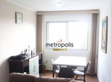 Sala · Apartamento com 2 dormitórios à venda, 68 m² por R$ 450.000,00 - Mauá - São Caetano do Sul/SP