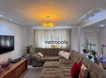Sala de estar · Sobrado com 4 dormitórios à venda, 166 m² por R$ 1.800.000,00 - Jardim - Santo André/SP