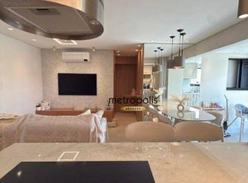 Sala · Apartamento com 2 dormitórios à venda, 82 m² por R$ 1.180.000,00 - Jardim - Santo André/SP