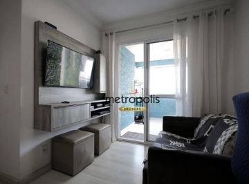 Sala · Apartamento com 2 dormitórios à venda, 60 m² por R$ 570.000,00 - Vila Valparaíso - Santo André/SP