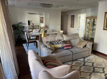 Sala · Apartamento com 4 dormitórios à venda, 154 m² por R$ 1.210.000,00 - Jardim - Santo André/SP