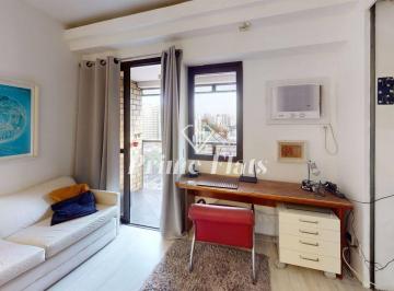 Apartamento · 37m² · 1 Quarto · 1 Vaga · Flat disponível para locação no QI Intelligence Flat em Moema, com 37m², 1 dormitório e 1 vaga