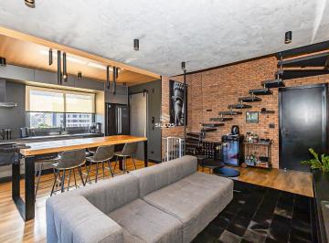 Apartamento · 100m² · 2 Quartos · 2 Vagas · Apartamento duplex à venda com 2 quartos no Juvevê em Curitiba