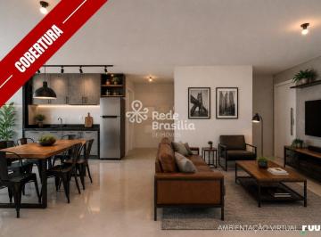 Apartamento · 179m² · 4 Quartos · 3 Vagas · Área Especial 4 - Residencial Auster - Apartamento cobertura com 4 quartos - 2 suítes - 3 vagas - Gu