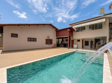 fabc1bf6682733ab8a9913d2ae61e3113d8abea4 · Casa térrea com área gourmet, sauna, piscina e ofurô, no Lago Norte