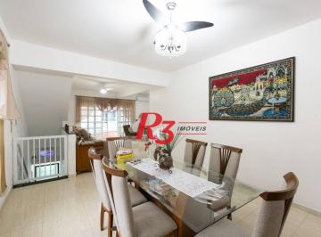 2ad720f208041a91a634860997242b642f5dd1a5 · Casa com 3 dormitórios à venda, 200 m² por R$ 1.850.000,00 - Campo Grande - Santos/SP
