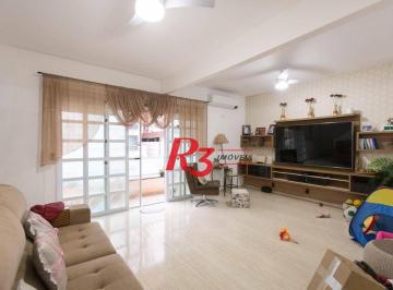 fe1999415f243bc2bf3e943680111bb75ac2c289 · Casa Ampla com 3 Suítes à Venda, 200 m² – Campo Grande, Santos/SP
