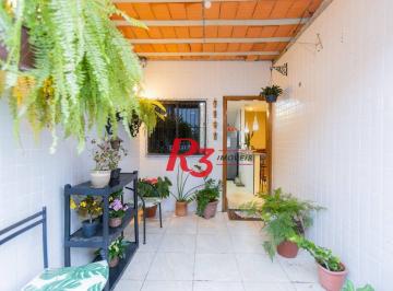 8bf70f82c589fdc79d8747200c3a39edc6d7b3d8 · Casa com 3 dormitórios à venda, 90 m² por R$ 375.000,00 - Vila São Jorge - Santos/SP