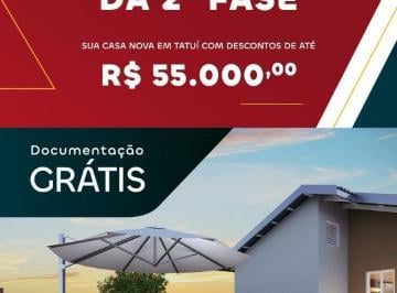 Foto 01 · Casa à venda em Tatuí-SP, Terra Viva Acácia: 2 quartos, 1 sala, 1 banheiro, 1 vaga, 46 m² de área. I