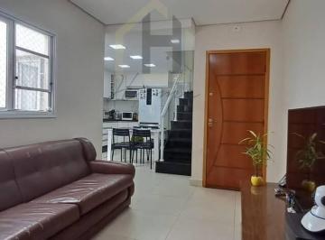 Apartamento · 110m² · 2 Quartos · Impecável Cobertura à Venda em Santo André-SP - Bairro Campestre - 2 Quartos, 1 Suíte, 2 Vagas - 110