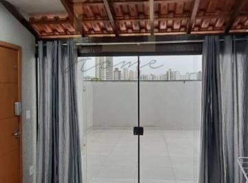 Apartamento · 90m² · 2 Quartos · 3 Vagas · Cobertura à venda em Santo André-SP, no Bairro Casa Branca: 2 quartos, 2 salas, 2 banheiros, 3 vagas