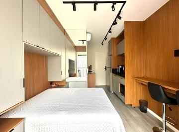 Apartamento de 1 quarto, São Paulo · Studio Mobiliado com Varanda no Campo Belo — Pronto para Morar