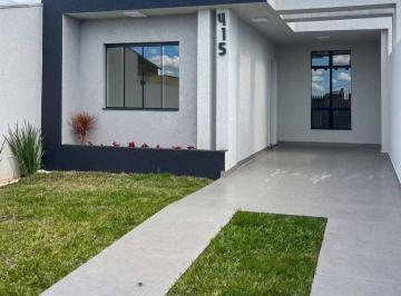 Foto 01 · Casa para venda em Fazenda Rio Grande-PR, bairro Estados: 2 quartos, 1 suíte, 2 banheiros, 2 vagas, 