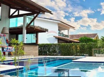 Casa · 390m² · 5 Quartos · 12 Vagas · Mansão com 390 m², 5 Suítes, Piscina com Hidro e Garagem para 10+ Carros em Condomínio Fechado em Al