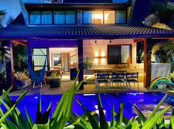 Casa · 169m² · 4 Quartos · 2 Vagas · OFERTA!!! Bangalô 4 suítes de Luxo à Beira-Mar – Beach Class Eco Life | Muro Alto, Porto de Galinhas