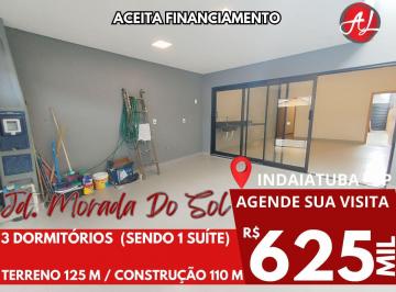 Casa de 3 quartos, Indaiatuba · Casa A Venda 3 Dormitórios - Jardim Morada Do Sol - Indaiatuba - SP!