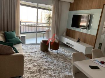 Foto 01 · Apartamento de luxo em Alphaville Empresarial: 3 quartos, 2 suítes, 2 salas e 3 vagas de garagem, po
