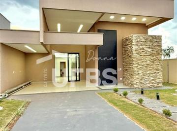 Casa · 150m² · 3 Quartos · 4 Vagas · Casa térrea 3 quartos (1 suíte) no Terras Alpha Residencial 2, nova, lote 300 m² e lazer completo