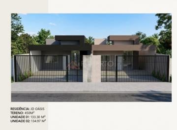 Casa · 225m² · 3 Quartos · 4 Vagas · CASA NOVA EM CONSTRUÇÃO 02 QUARTOS 01 SUÍTE ÁREA GOURMET JD OÁSIS PVAÍ PR