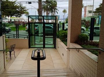 Apartamento de 1 quarto, Santos · Santos - 01 dormitório, varanda e vaga demarcada em frente o mar