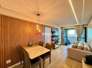 Apartamento de 3 quartos, Águas Claras · RUA 35 SUL SEVILHA 70 m2 - 3 Quartos ( 1 SUÍTE ) - Varanda - Alto e nascente - Lazer - Águas Claras