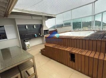 Apartamento · 241m² · 4 Quartos · 1 Vaga · Cobertura em Itaguá, Ubatuba/SP de 241m² 4 quartos para locação R$ 7.500,00/mes