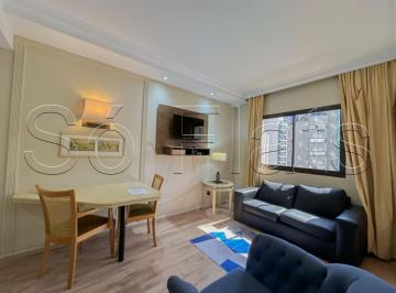 Apartamento · 30m² · 1 Quarto · 1 Vaga · Flat em Vila Olímpia, São Paulo/SP de 30m² 1 quartos para locação R$ 3.200,00/mes