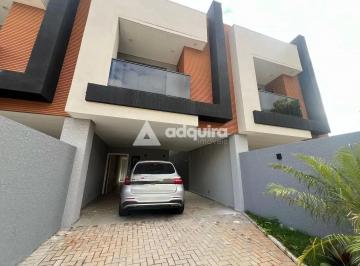 Casa · 117m² · 3 Quartos · 2 Vagas · Sobrado em Colônia Dona Luíza, Ponta Grossa/PR de 117m² 3 quartos à venda por R$ 927.000,00 ou para