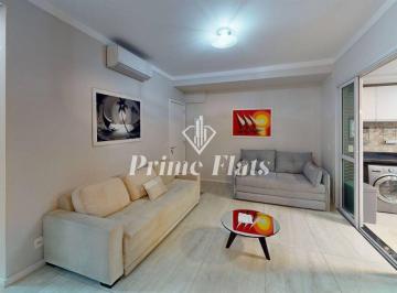 Apartamento · 64m² · 2 Quartos · 1 Vaga · Flat em Vila Olímpia, São Paulo/SP de 64m² 2 quartos para locação R$ 6.929,00/mes