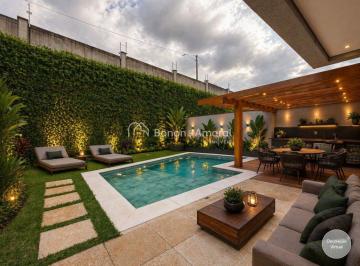Casa · 196m² · 3 Quartos · 4 Vagas · Casa Moderna com Piscina no Condomínio Bella Campinas - Exclusividade e Conforto em Localização Estr