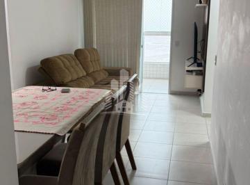 Apartamento de 2 quartos, Mongaguá · Apartamento frente para o mar 73m² - Mongaguá