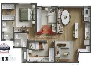 Apartamento · 71m² · 3 Quartos · 2 Vagas · Apartamento em Parque Industrial, São José dos Campos/SP de 71m² 3 quartos à venda por R$ 630.000,00