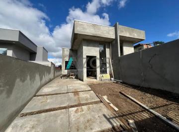 Excelentes casas com aproximadamente 81,61m² de área útil e terreno com 180m² lo · Casa em Atuba, Colombo/PR de 81m² 3 quartos à venda por R$ 500.000,00
