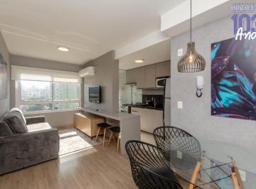 Apartamento · 43m² · 1 Quarto · 2 Vagas · Apartamento para Aluguel - 43m², 1 dormitório, 2 vagas - Cidade Baixa